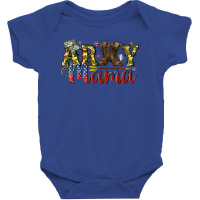 Army Mama Baby Bodysuit | Artistshot