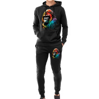 Gorilla Rainbow Hoodie & Jogger Set | Artistshot