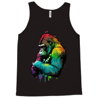 Gorilla Rainbow Tank Top | Artistshot