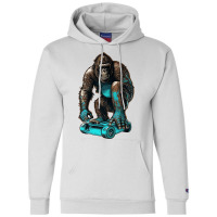 Gorilla Skateboard Champion Hoodie | Artistshot