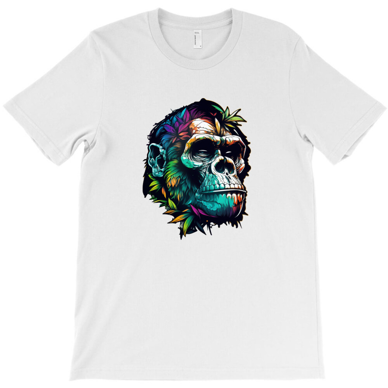 Gorilla Skull T-Shirt by UrielTurner100 | Artistshot