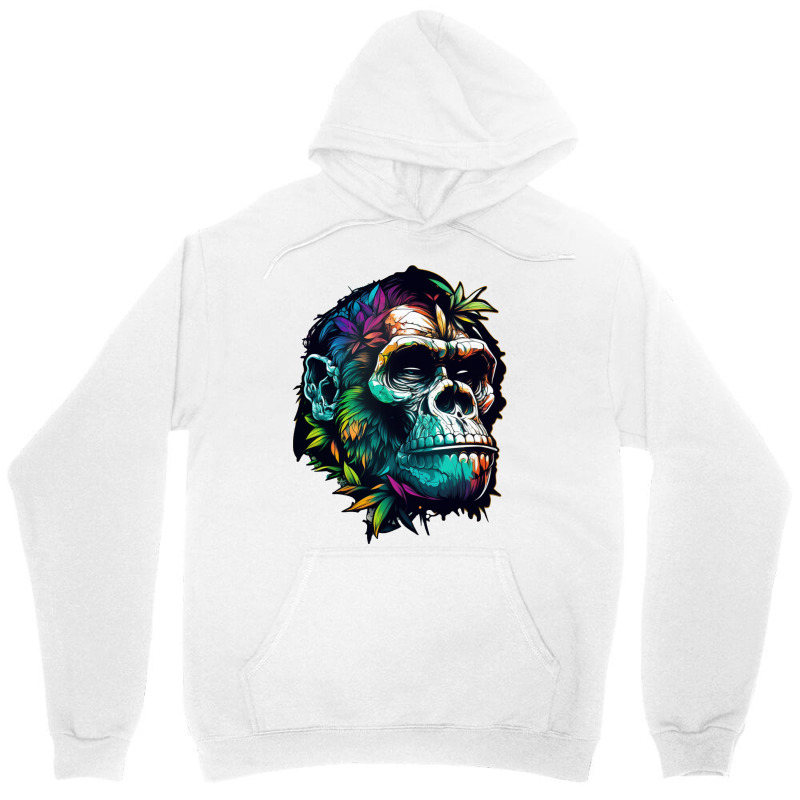 Gorilla Skull Unisex Hoodie by UrielTurner100 | Artistshot