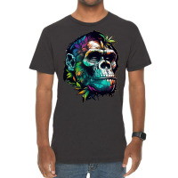 Gorilla Skull Vintage T-shirt | Artistshot