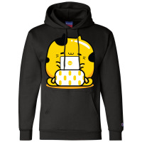 Yellow Cat Graphic Designer Profession Champion Hoodie | Artistshot