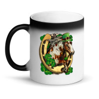 Horse With Horseshoe St Patrick's Day Magic Mug | Artistshot