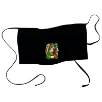 Horse With Horseshoe St Patrick's Day Waist Apron | Artistshot