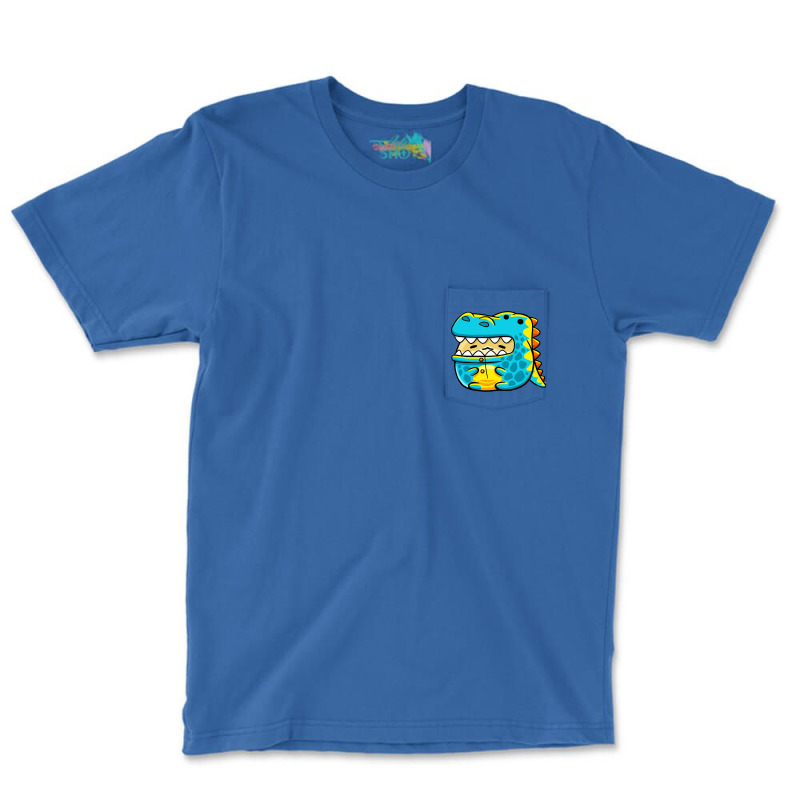 Cute Hamster Dino 01 Pocket T-shirt | Artistshot