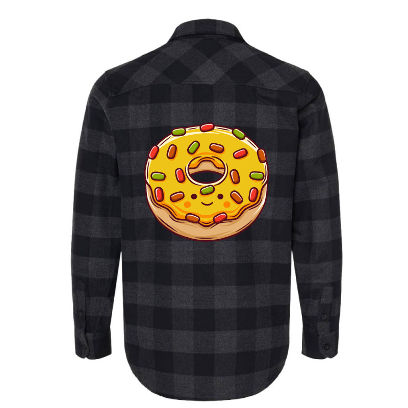 Kawaii Donut Flannel Shirt | Artistshot