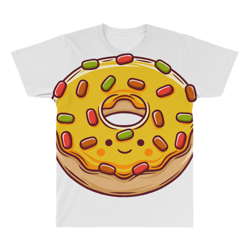 Kawaii Donut All Over Men's T-shirt | Artistshot