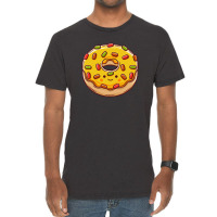 Kawaii Donut Vintage T-shirt | Artistshot