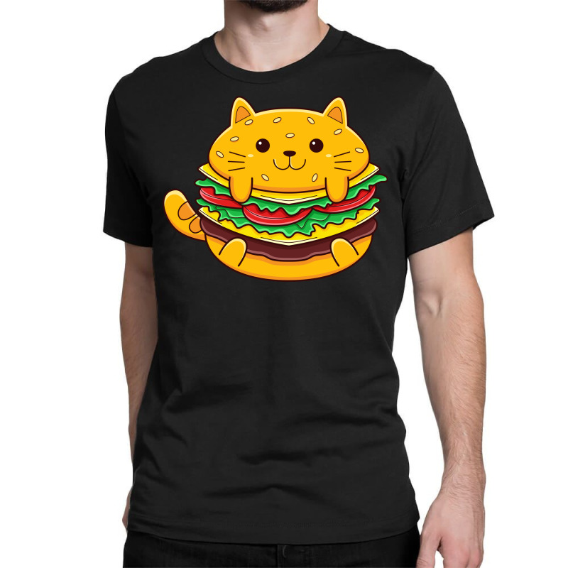 Cat Burger Classic T-shirt | Artistshot