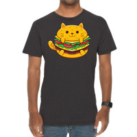 Cat Burger Vintage T-shirt | Artistshot