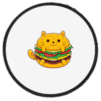 Cat Burger Round Patch | Artistshot