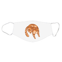 Lazy Cat 01 Face Mask | Artistshot