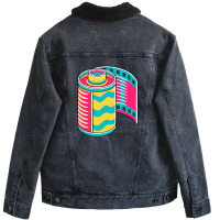 Camera Roll Film (90's Vibe) Unisex Sherpa-lined Denim Jacket | Artistshot