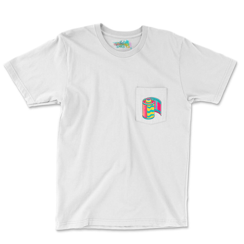 Camera Roll Film (90's Vibe) Pocket T-shirt | Artistshot