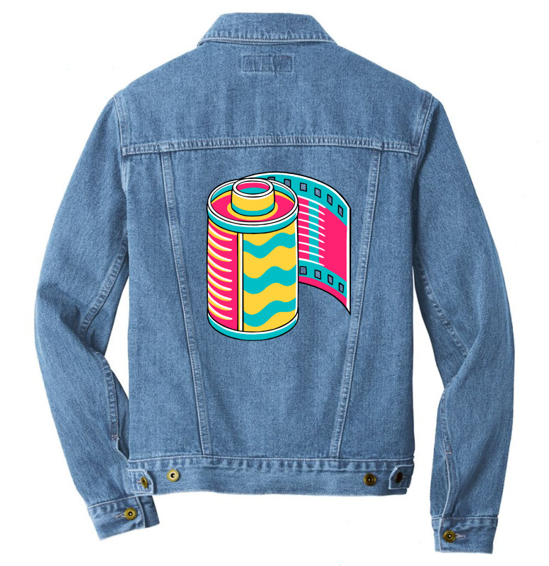 Camera Roll Film (90's Vibe) Men Denim Jacket | Artistshot