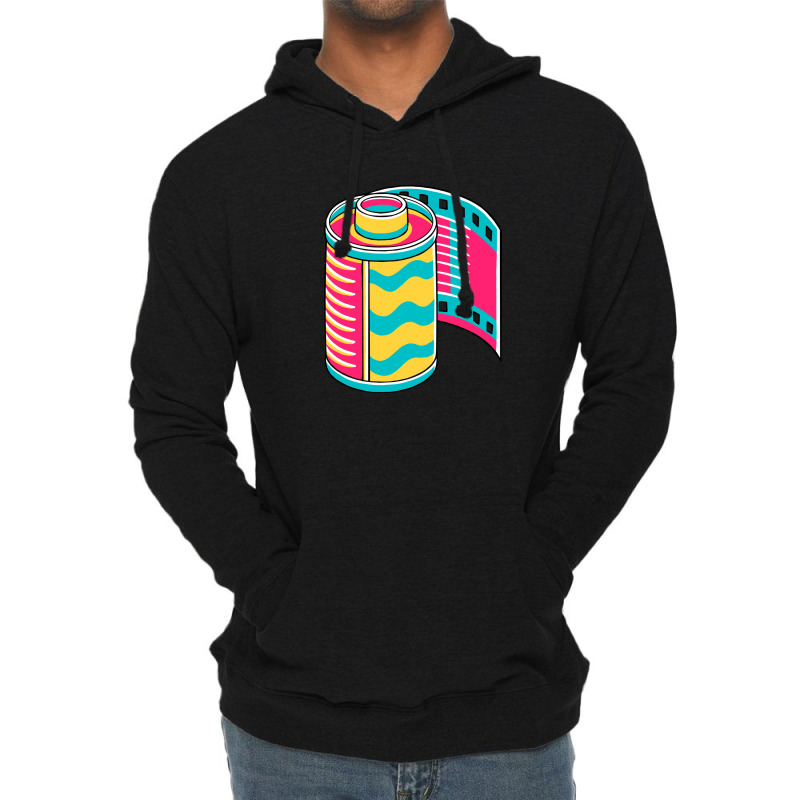 Camera Roll Film (90's Vibe) Lightweight Hoodie | Artistshot