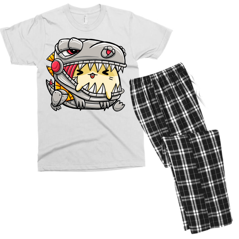 Cute Hamster Dino 02 Men's T-shirt Pajama Set | Artistshot