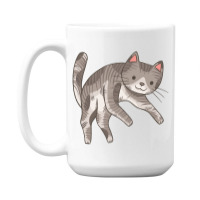 Lazy Cat 02 15 Oz Coffee Mug | Artistshot