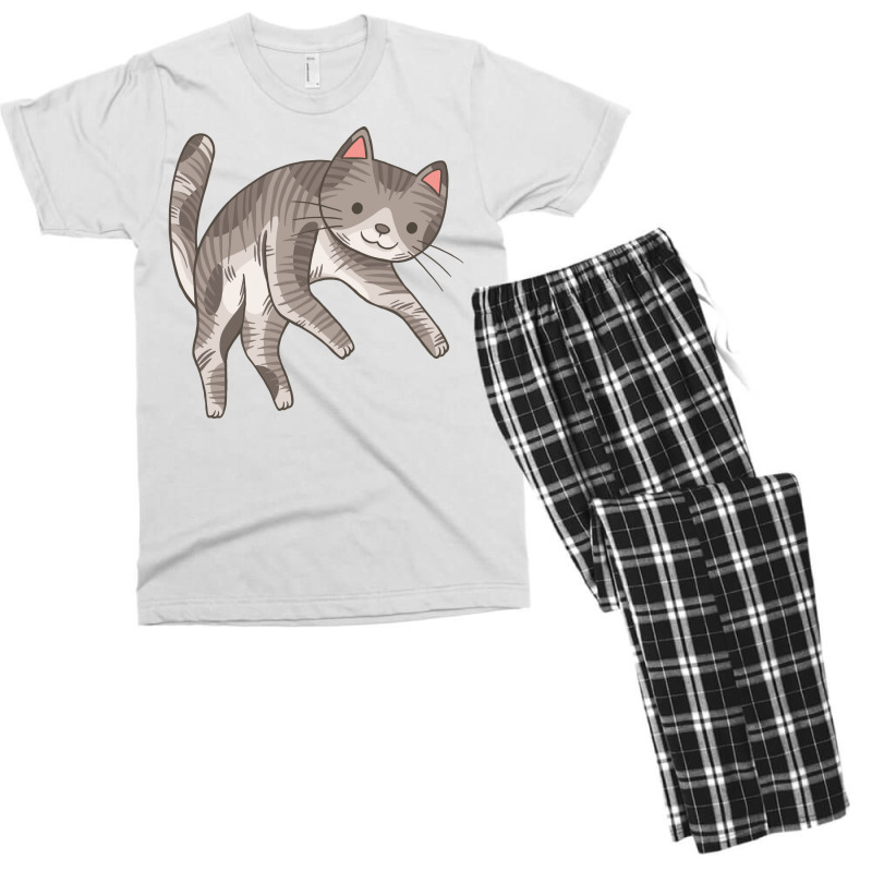 Lazy Cat 02 Men's T-shirt Pajama Set | Artistshot