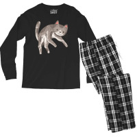 Lazy Cat 02 Men's Long Sleeve Pajama Set | Artistshot