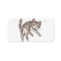 Lazy Cat 02 Bicycle License Plate | Artistshot