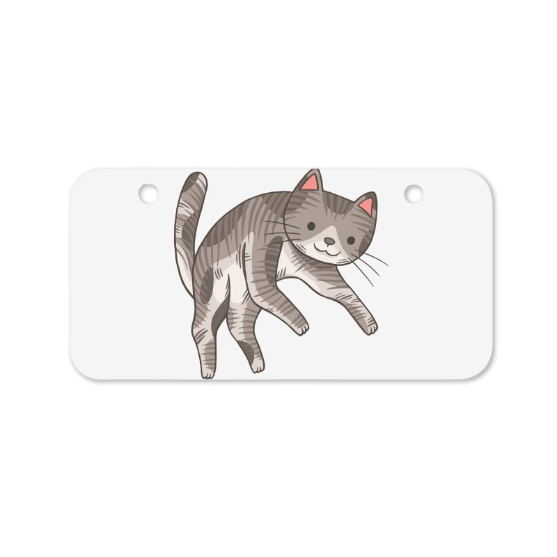 Lazy Cat 02 Bicycle License Plate | Artistshot