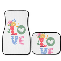 Love Spring,flowers,rain,love Full Set Car Mats | Artistshot