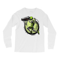 Alien Dunk Basketball Retro Style Long Sleeve Shirts | Artistshot