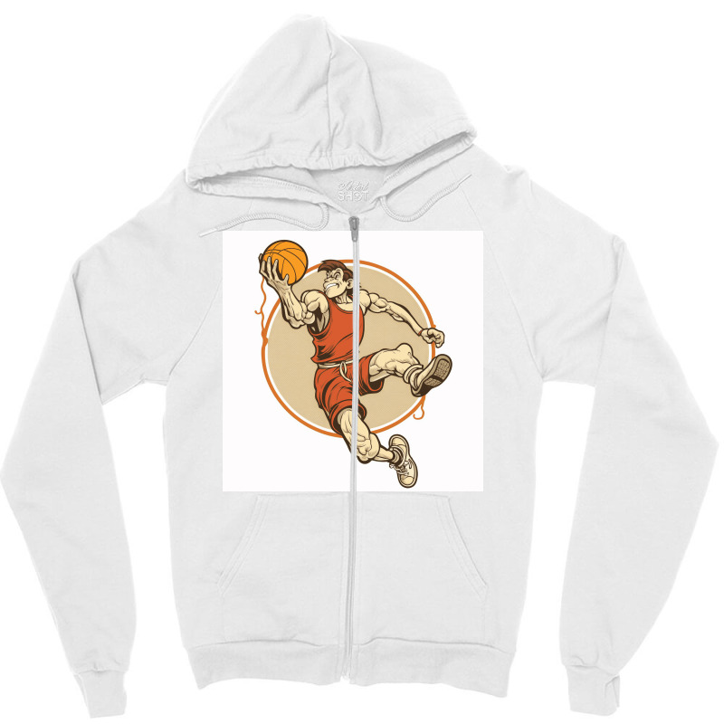 Monkey Dunk Zipper Hoodie | Artistshot