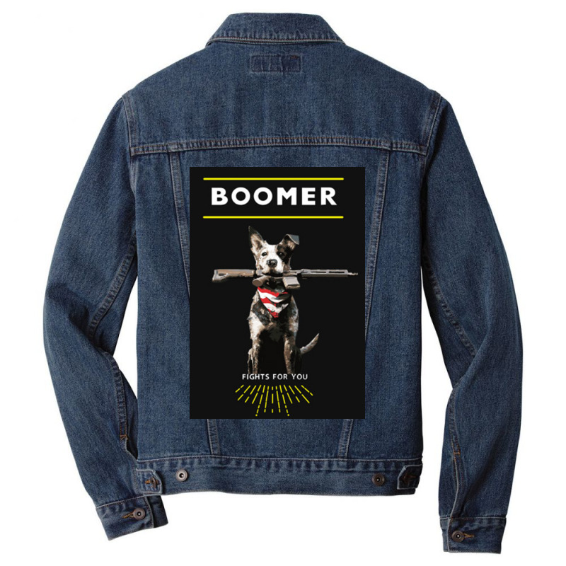 Boomer Fights For You Men Denim Jacket by soniaerin | Artistshot