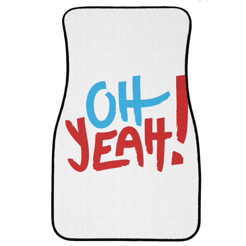 Oh Yeah Front Car Mat | Artistshot