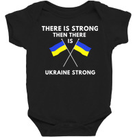 There Is Strong Then There Is Flag Uk Baby Bodysuit | Artistshot