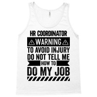 Hr Coordinator Warning Music Tank Top | Artistshot