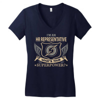 Hr Representative T  Superpower Gift Item Tee Women's V-neck T-shirt | Artistshot