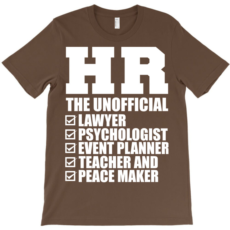 Hr The Un Lawyer Psychologist Event Planner Teache T-shirt | Artistshot