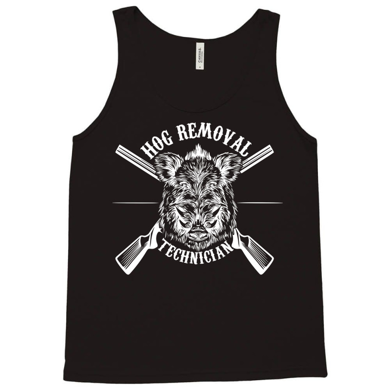 Hog Removal Technician Real Hog Hunter Travel Tank Top | Artistshot