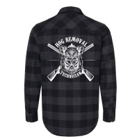 Hog Removal Technician Real Hog Hunter Red Flannel Shirt | Artistshot