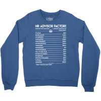 Hr Advisor T  Hr Advisor Factors Daily Gift Item T Crewneck Sweatshirt | Artistshot