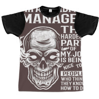 Hr And Admin Manager T  The Hardest Part Gift Item Graphic T-shirt | Artistshot