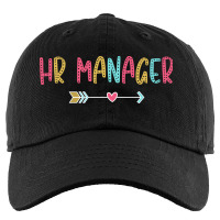 Hr Manager Fun Casual Boho Design Kids Cap | Artistshot