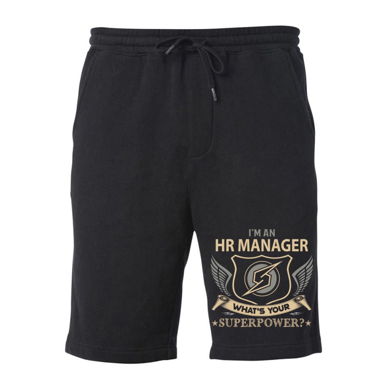 Hr Manager T  Superpower Gift Item Tee Fleece Short | Artistshot