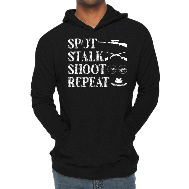 Spot Stalk Shoot Hunting Coyote Hunter Vintage Lightweight Hoodie | Artistshot