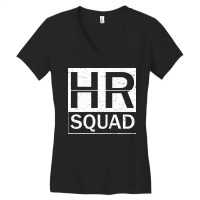 Funny Hr Squad Human Resources Team Coworker Appre Women's V-neck T-shirt | Artistshot