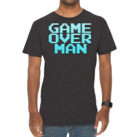 Game Over Man Tumblr Vintage T-shirt | Artistshot