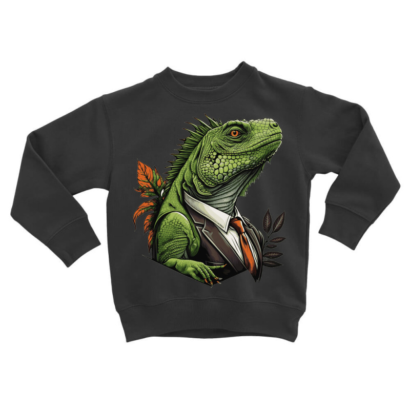 Iguana Master Angry Toddler Sweatshirt by YaelWorkman180 | Artistshot