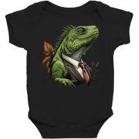 Iguana Master Angry Baby Bodysuit | Artistshot