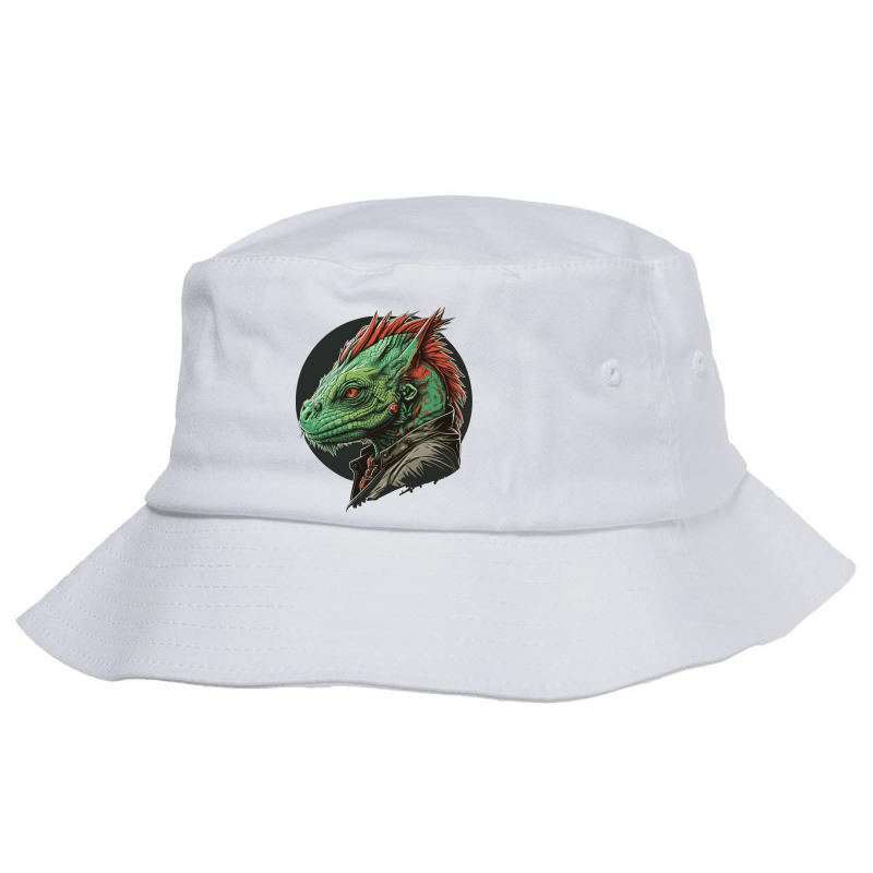 Iguana Master Angry Bucket Hat by YaelWorkman180 | Artistshot