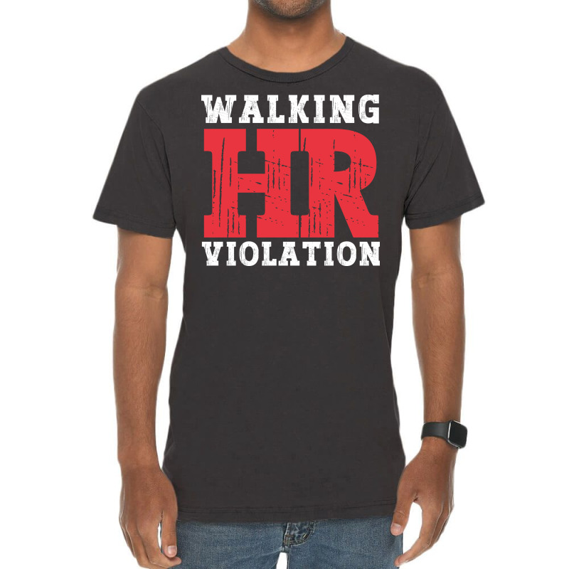 Walking Hr Violation Love 80s Vintage T-shirt | Artistshot